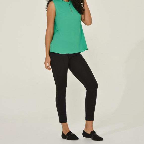 Black Ankle Pant | The ultimate eco-friendly professional leggings - Picture 12 of 13